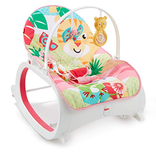 Fisher-Price FMN40 Crece conmigo selva - Hamaca para bebé recién nacido