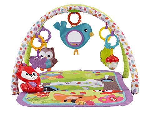 Fisher-Price - Gimnasio Musical 3 en 1 animalitos del Bosque