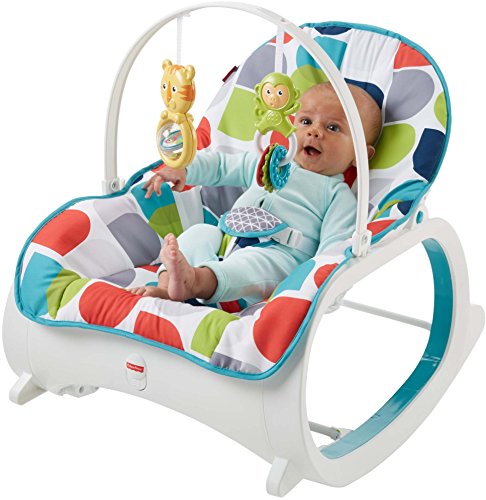 Fisher-Price- Hamaca crece conmigo, Multicolor (Mattel FWX17)