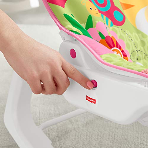 Fisher-Price - Hamaca Crece Conmigo Rock and Roar, Silla para Bebé (Mattel GNV70)