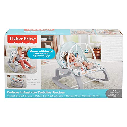 Fisher-Price Hamaca Crece Conmigo, Silla para Bebé  (Mattel GMD21)