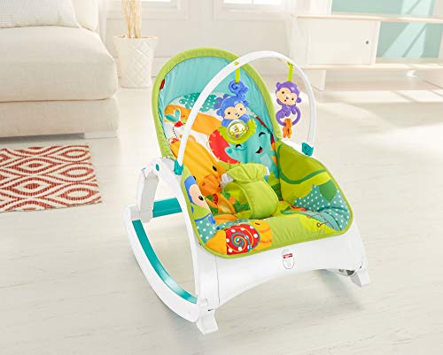 Fisher-Price Hamaca multi posiciones, silla para bebé recién nacido (Mattel CMR10)