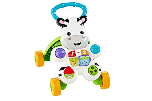 Fisher-Price Infant - Cebra parlanchina, Primeros Pasos (Mattel DLD96) (versión en francés)