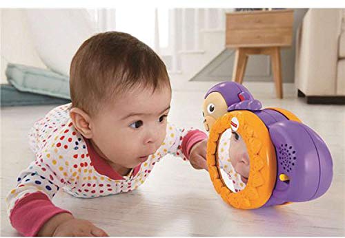 Fisher-Price Monito gatea conmigo, juguete gateo, bebé +3 meses (Mattel FHF75)