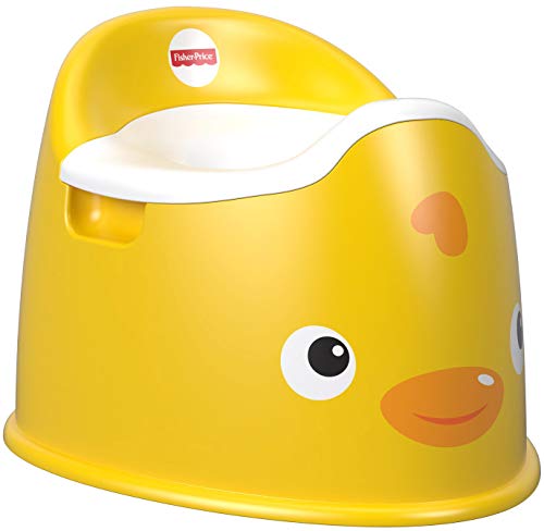 Fisher-Price - Orinal patito, juguete de aprendizaje y desarrollo para niños (Mattel GCJ81)