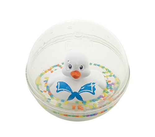 Fisher-Price Patito a flote blanco, juguete de baño para bebé (Mattel DRD81)