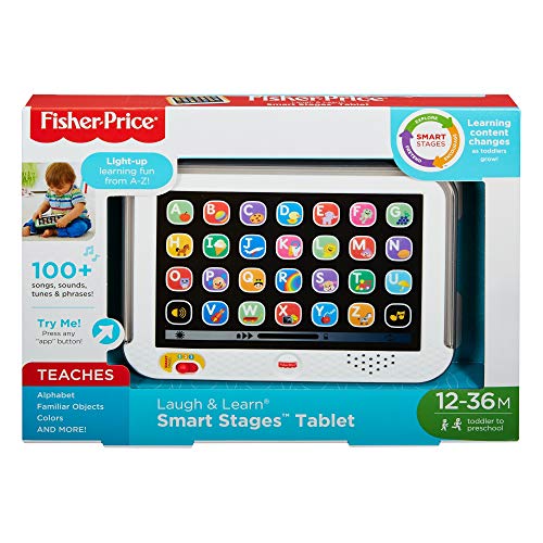 Fisher Price Smart Stages Tablet Grey by Fisher-Price