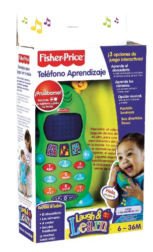 Fisher-Price - Teléfono Aprendizaje (Mattel G2829)