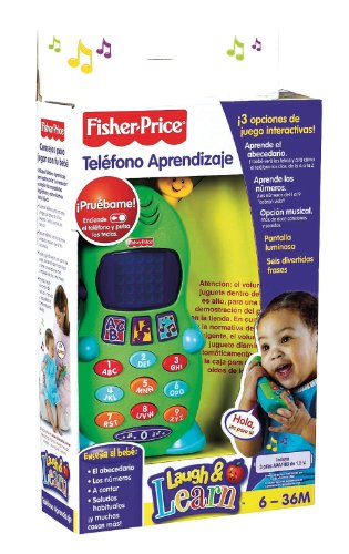 Fisher-Price - Teléfono Aprendizaje (Mattel G2829)