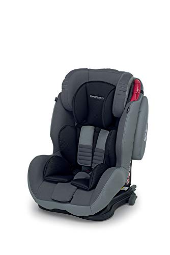 Foppapedretti Isodinamik, Silla de coche grupo 1/2/3 Isofix, Gris