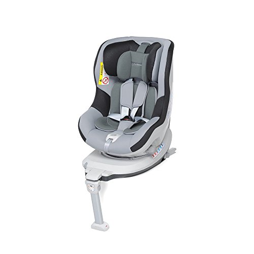 Foppapedretti Rolling Fix, Silla de coche grupo 0+/1 Isofix, Grafito