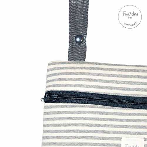 Fundas BCN ® - A22/0393 - Bolso Organizador Universal para Carrito -Miniclutch - Estampado Kodak Stripes