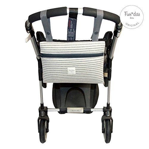 Fundas BCN ® - A22/0393 - Bolso Organizador Universal para Carrito -Miniclutch - Estampado Kodak Stripes