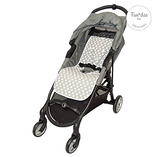 Fundas BCN ® - F160/93002 - Colchoneta Para Silla de Paseo BabyJogger ® Citymini Zip ® - Fun Vintage Star