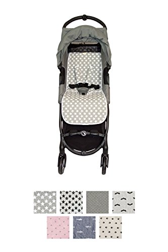 Fundas BCN ® - F160/93002 - Colchoneta Para Silla de Paseo BabyJogger ® Citymini Zip ® - Fun Vintage Star