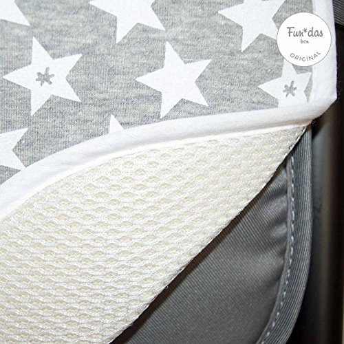 Fundas BCN ® - F160/93002 - Colchoneta Para Silla de Paseo BabyJogger ® Citymini Zip ® - Fun Vintage Star