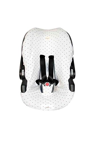 Fundas BCN ® - F45/0197 - Funda para silla de grupo 0 BeSafe Izi Go ® y Besafe Izi Go X1 ® - Little Fun Star