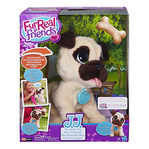 Furreal Friends - Peluche interactivo JJ, Mi Perrito Saltarín (Hasbro B0449EU4)