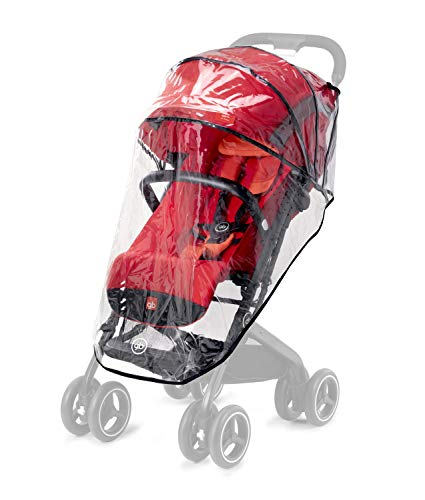 gb Gold - Plástico para lluvia, para la silla de paseo Qbit+ All-Terrain, transparente