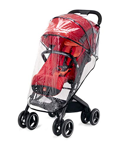 gb Gold - Plástico para lluvia, para la silla de paseo Qbit+ All-Terrain, transparente