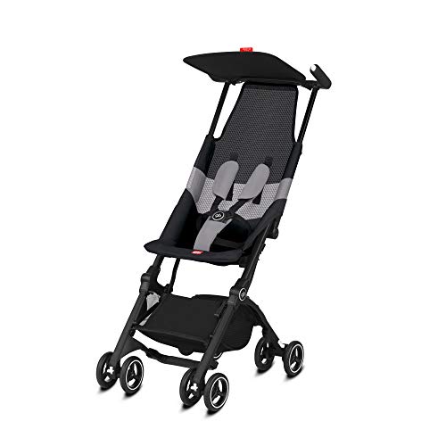 Gb Gold Pockit Air All Terrain - Silla de Paseo, Ultracompacta, De 6 Meses a 4 años, 17 kg, Velvet Black