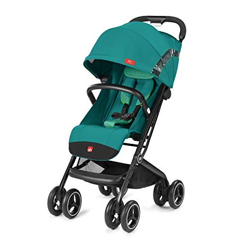 Gb Gold Qbit+ All Terrain - Silla de Paseo, Silla de Viaje de Lujo, Travel System 3 en 1, De 0 a 4 años, 17 kg, Velvet Black