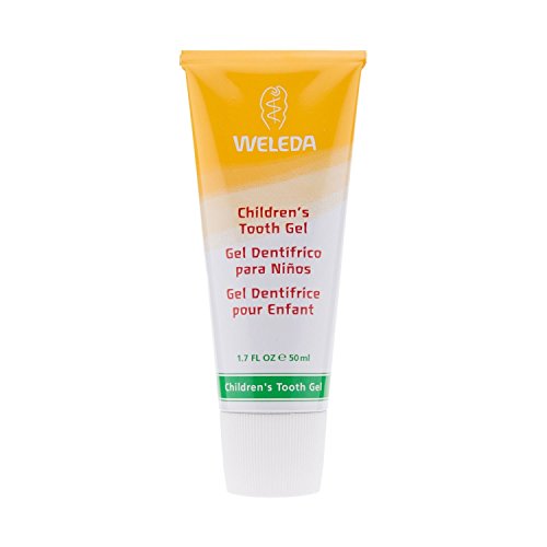 Gel Dentífrico para Niños, Especial dientes de leches - Weleda (50 ml) - Se envía con: muestra gratis y una tarjeta superbonita que puedes usar como marca-páginas!