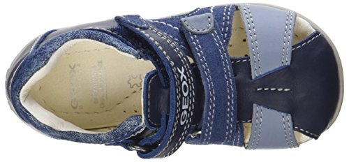 Geox B Kaytan C, Sandalias para Bebés, Azul, 18 EU