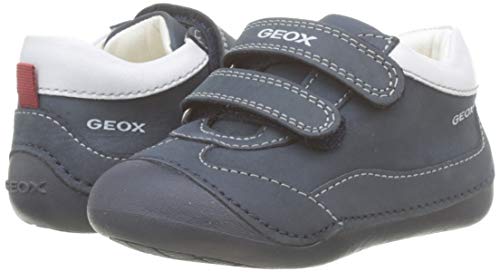 Geox B Tutim a, Zapatillas para Bebés, Azul (Navy/White C4211), 18 EU