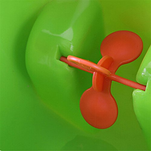 Gespout urinarios masculinos para verde infantil rana plástico, fácil de utilizar de altura ajustable (diferentes colores, color verde 30x21x17cm)