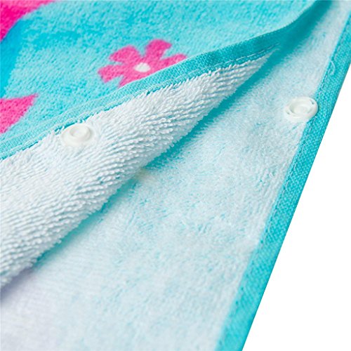 Gogokids Albornoz con Capucha para Niñas Niños - Toalla de baño 100% Algodón Absorbente Toallas para Bañera Playa Ropa de Dormir