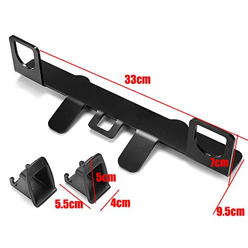 Goolsky - Juego de Anclajes de sujeción universales para Asiento Infantil para Conector de cinturón Isofix