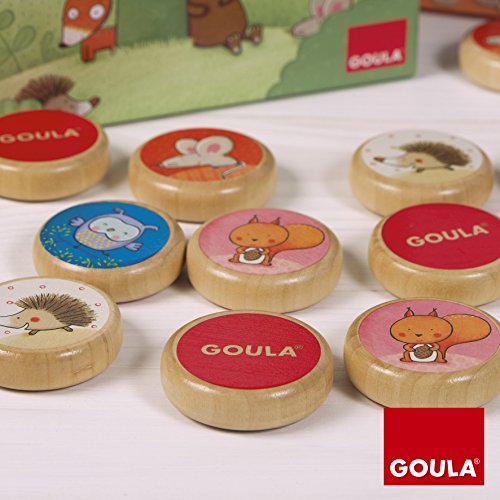 Goula and His Forest Friends Memo Tom y Sus Amigos del Bosque, Multicolor (53435)