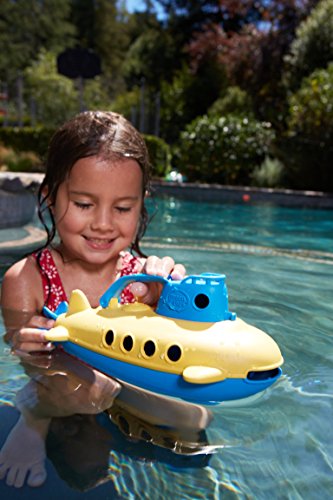 Green Toys- Submarino (Manija Azul), Multicolor, USA Size (SUBB-1032)