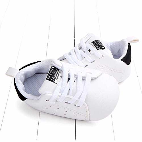 Gusspower Zapatos de Bebé Zapatillas Deportivas para bebés recién Nacidos Primeros Pasos Calzado de Cuero Antideslizante Suave para niños niñas pequeños Infantiles