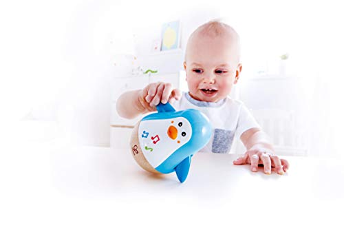 Hape International- Tentetieso Musical Pingüino, Multicolor, nd (E0331)