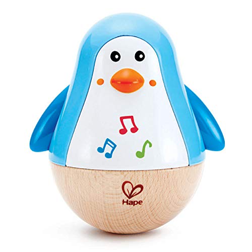 Hape International- Tentetieso Musical Pingüino, Multicolor, nd (E0331)