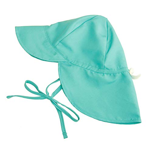 Happy Cherry - Sombrero de Sol para Bebé Niños Niñas Primavera Verano Gorra de Protección Solar Ajustable para Playa Viajes Vacaciones Al Aire Libre Verde - M(3-18 Meses)