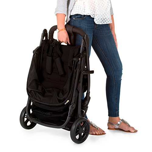 Hauck Rapid 4  Silla deportiva con respaldo reclinable para Bebés, desde nacimiento hasta 15 kg/4 años, Capacidad de carga 25 kg, Negro/Rojo