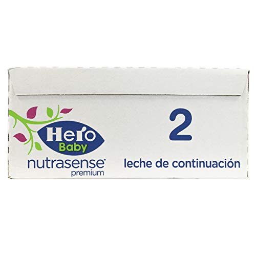 Hero Baby Leche de Continuación, 800g, Pack de 6