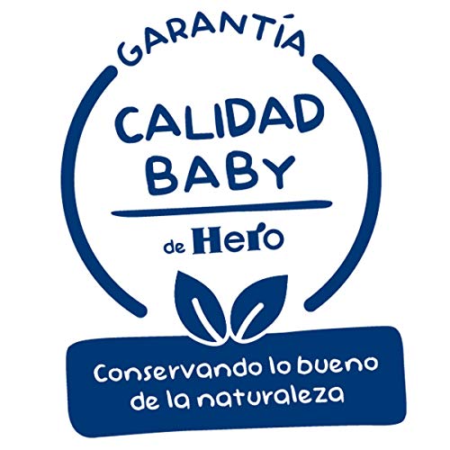 Hero Baby Lenguado con Crema de Bechamel Tarritos de Puré para Bebés a partir de 8 meses Pack de 6 x 235 g