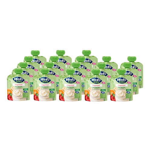 Hero Baby - Yogurines Multifrutas, 80 g - [Pack de 18]