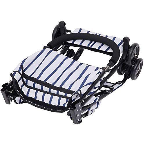 HFJKD Cochecitos de Perro Cochecito de Gato Cochecito de bebé, Cochecito de Viaje para Mascotas, Cochecito de Gato Silla de Paseo Jogger Buggy Trolley Carro Plegable con Ruedas giratorias Delanteras