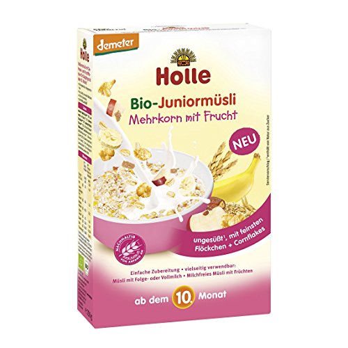 Holle Bio Muesli Copos De Cereales Con Fruta Biológica 10m + 250g