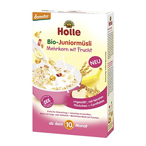 Holle Bio Muesli Copos De Cereales Con Fruta Biológica 10m + 250g