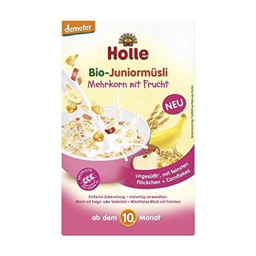 Holle Bio Muesli Copos De Cereales Con Fruta Biológica 10m + 250g