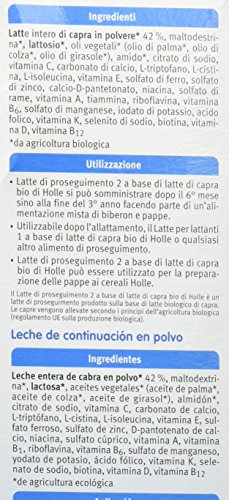 Holle Leche de Continuación de Cabra 2 (+6 meses) - 400 gr