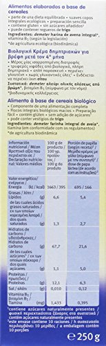 Holle Papilla de Copos de Avena (+4 meses) - Paquete de 6 x 250 gr - Total: 1500 gr