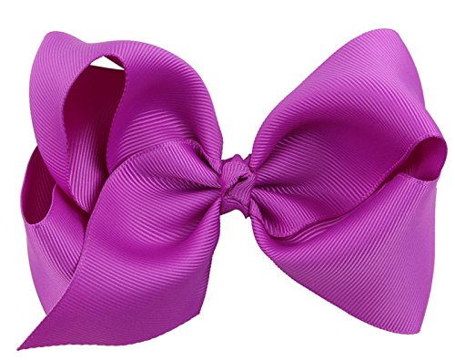 Hosaire 16 Pelo del Boutique de la Cinta del Tocado de la Horquilla del Bowknot de Las PC arquea Las Vendas de la Cinta de los Clips para los niños de los niños de los bebés 16 Colores