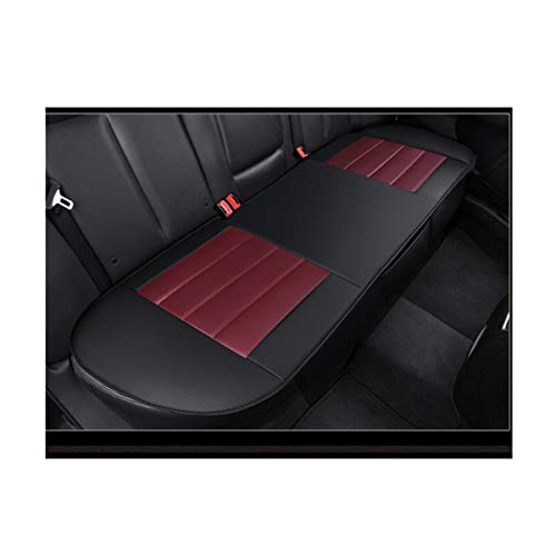 HotYou Funda Asiento Coche Cubiertas de Asiento de Coche Cojín de Asiento de Coche, Negro Rojo, Asiento Trasero * 1 Pic